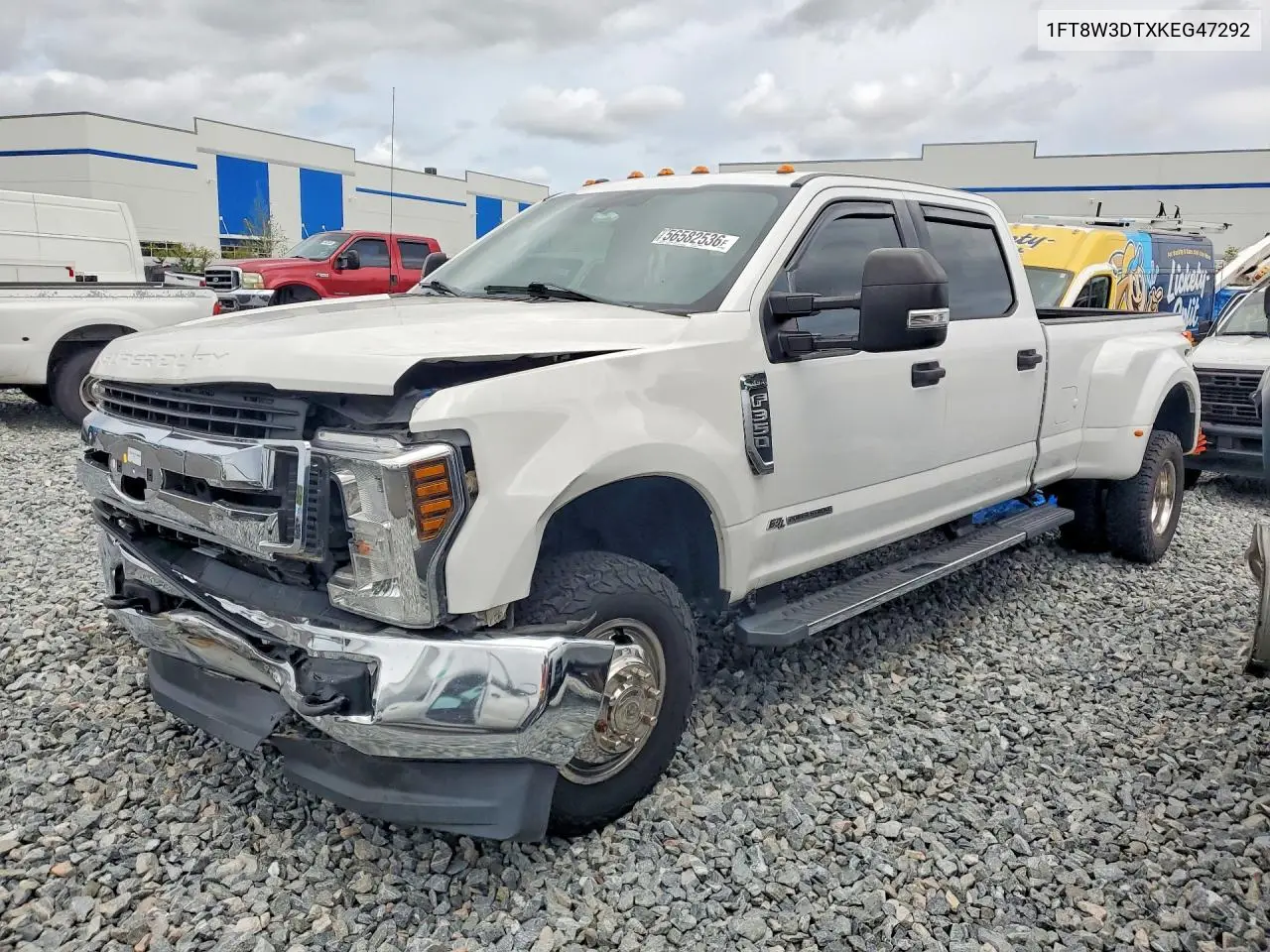 2019 Ford F350 Super Duty VIN: 1FT8W3DTXKEG47292 Lot: 56582536