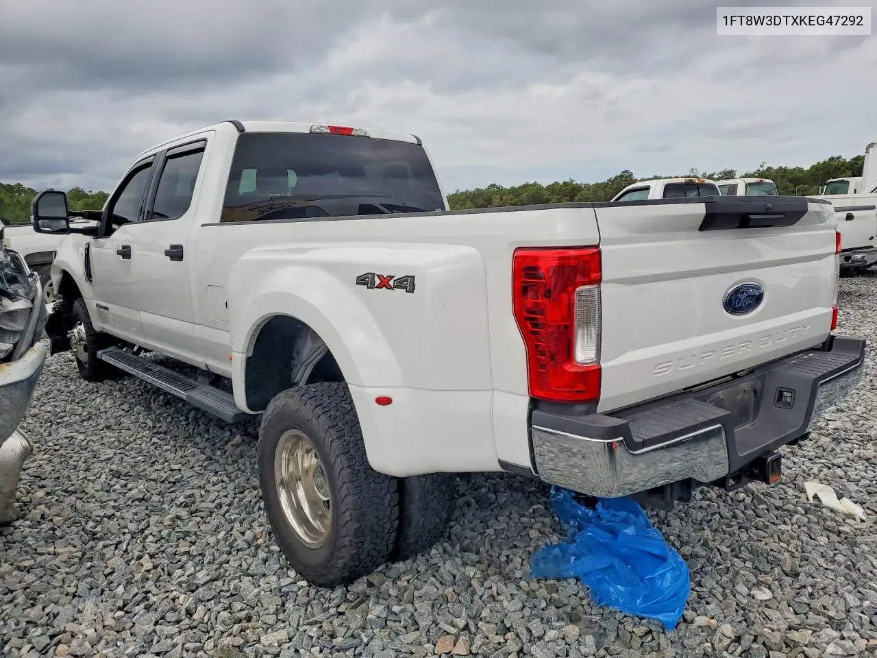 2019 Ford F350 Super Duty VIN: 1FT8W3DTXKEG47292 Lot: 56582536