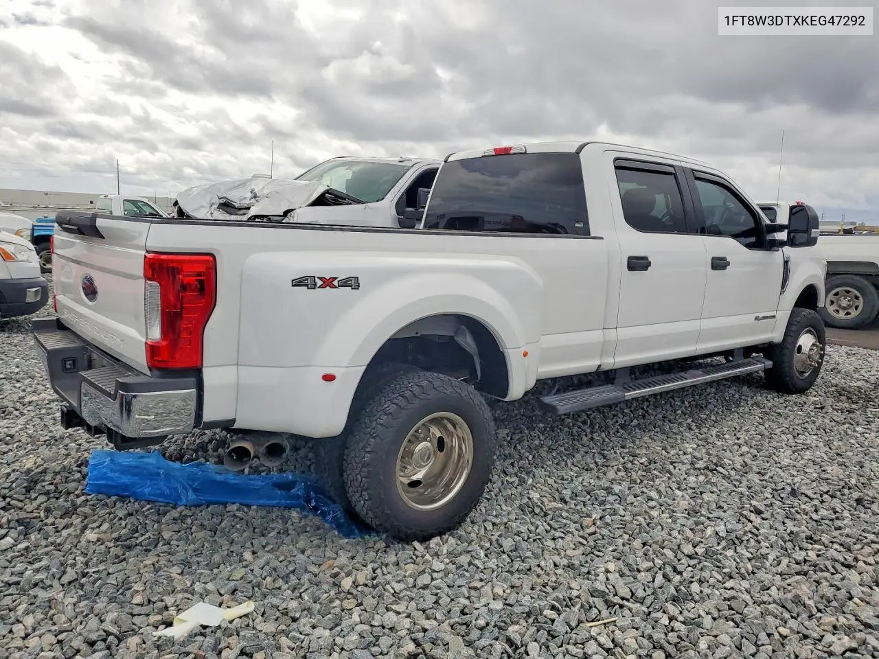 2019 Ford F350 Super Duty VIN: 1FT8W3DTXKEG47292 Lot: 56582536