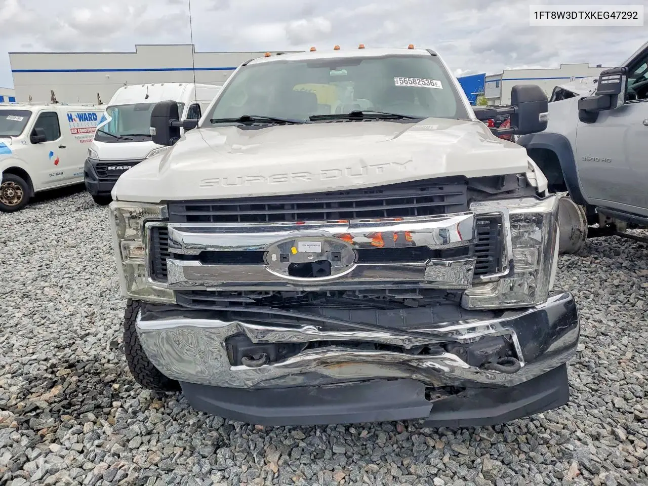 2019 Ford F350 Super Duty VIN: 1FT8W3DTXKEG47292 Lot: 56582536