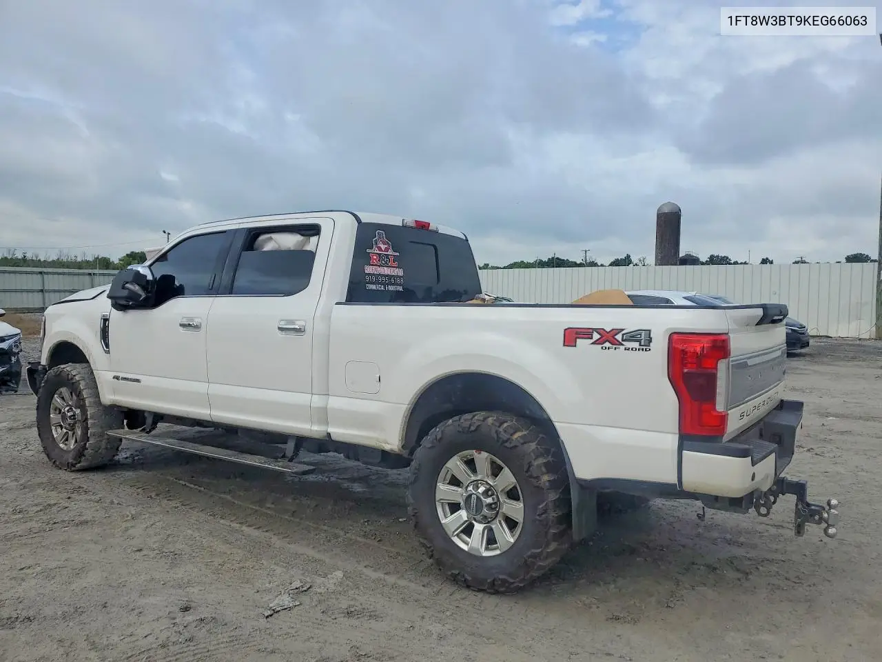 2019 Ford F350 Super Duty VIN: 1FT8W3BT9KEG66063 Lot: 57405476