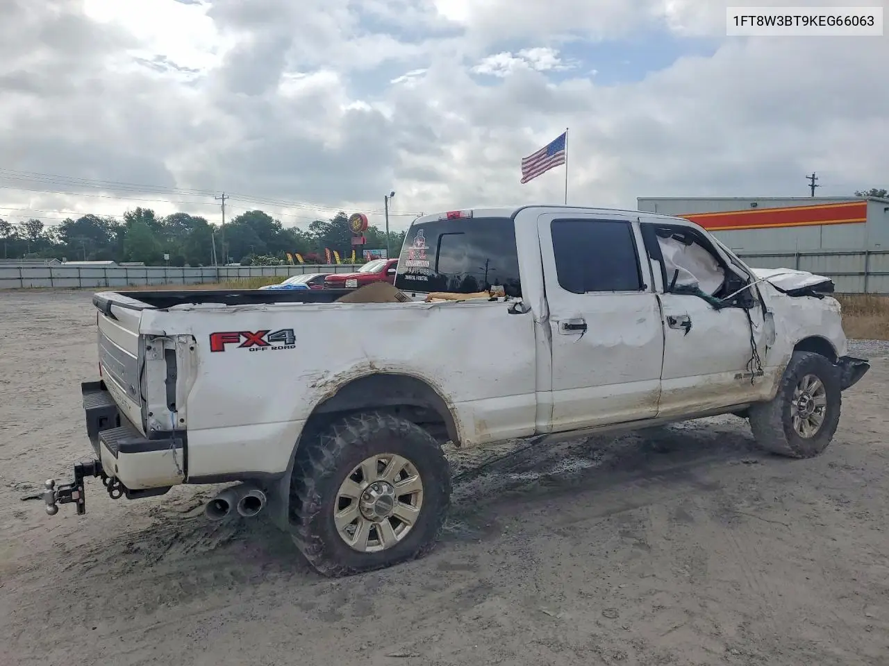 2019 Ford F350 Super Duty VIN: 1FT8W3BT9KEG66063 Lot: 57405476