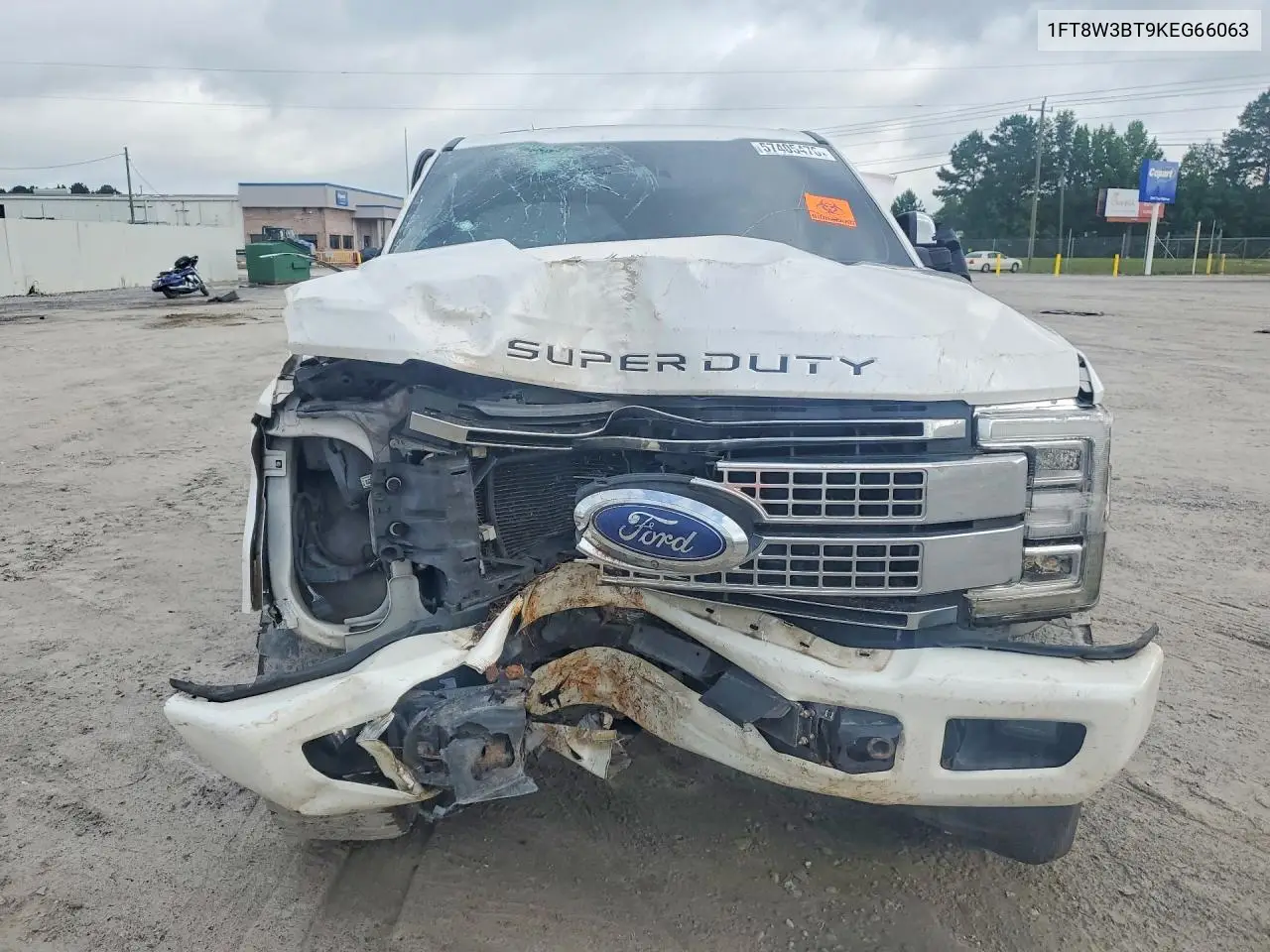 2019 Ford F350 Super Duty VIN: 1FT8W3BT9KEG66063 Lot: 57405476