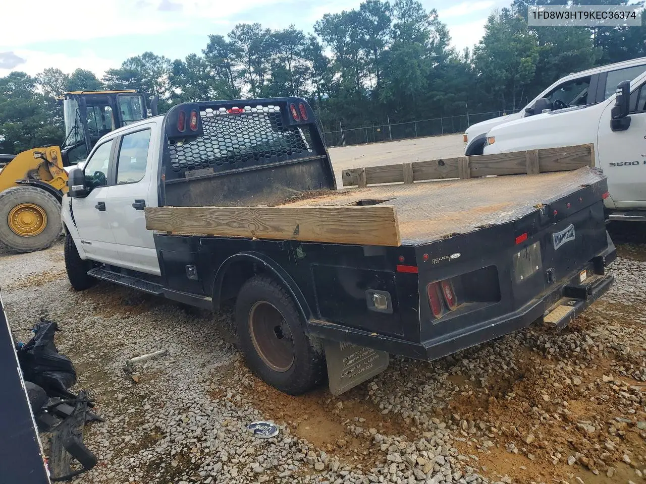 2019 Ford F350 Super Duty VIN: 1FD8W3HT9KEC36374 Lot: 58407996