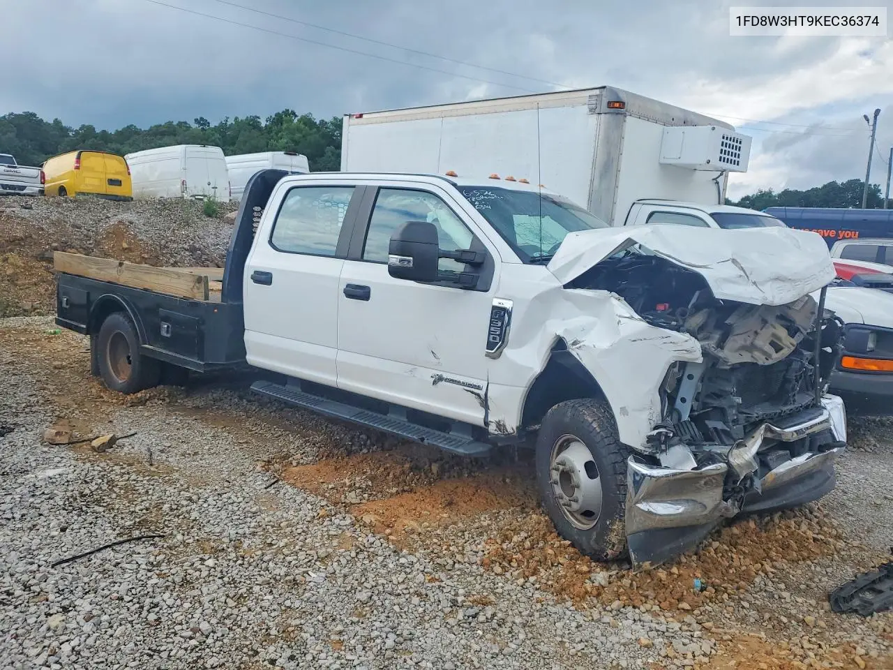 2019 Ford F350 Super Duty VIN: 1FD8W3HT9KEC36374 Lot: 58407996