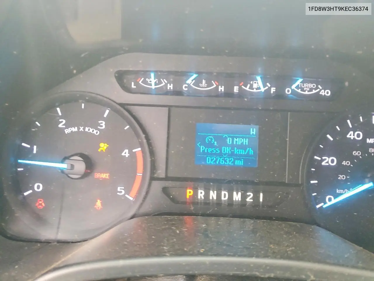 2019 Ford F350 Super Duty VIN: 1FD8W3HT9KEC36374 Lot: 58407996