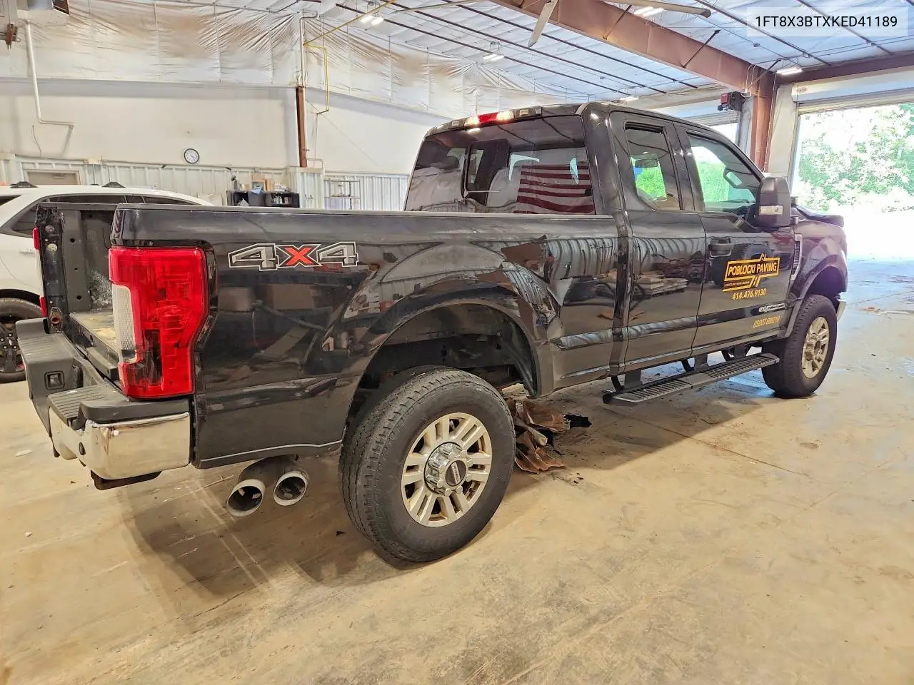 2019 Ford F350 Super Duty VIN: 1FT8X3BTXKED41189 Lot: 59789176