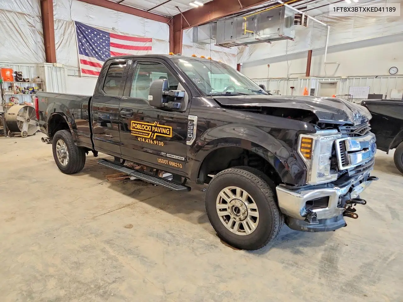 2019 Ford F350 Super Duty VIN: 1FT8X3BTXKED41189 Lot: 59789176