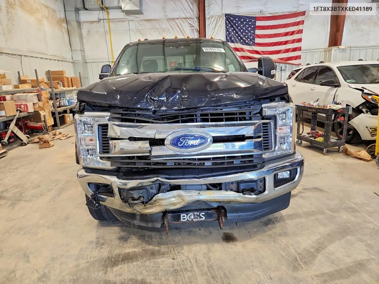 2019 Ford F350 Super Duty VIN: 1FT8X3BTXKED41189 Lot: 59789176