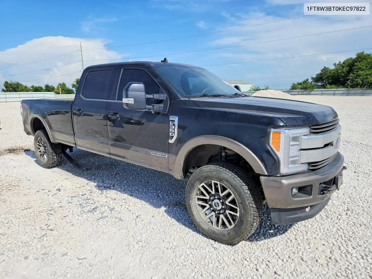 2019 Ford F350 Super Duty VIN: 1FT8W3BT0KEC97822 Lot: 60059376