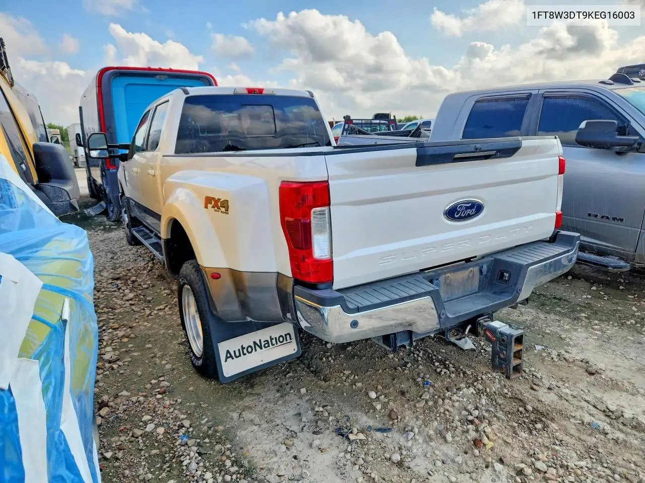 2019 Ford F350 Lariat VIN: 1FT8W3DT9KEG16003 Lot: 60280746