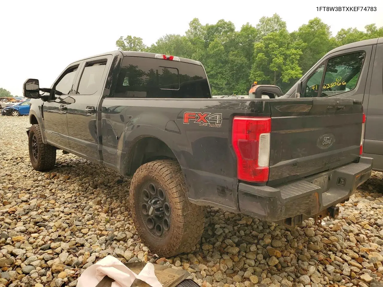 2019 Ford F350 Super Duty VIN: 1FT8W3BTXKEF74783 Lot: 60786966