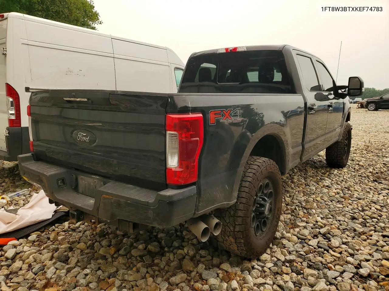 2019 Ford F350 Super Duty VIN: 1FT8W3BTXKEF74783 Lot: 60786966