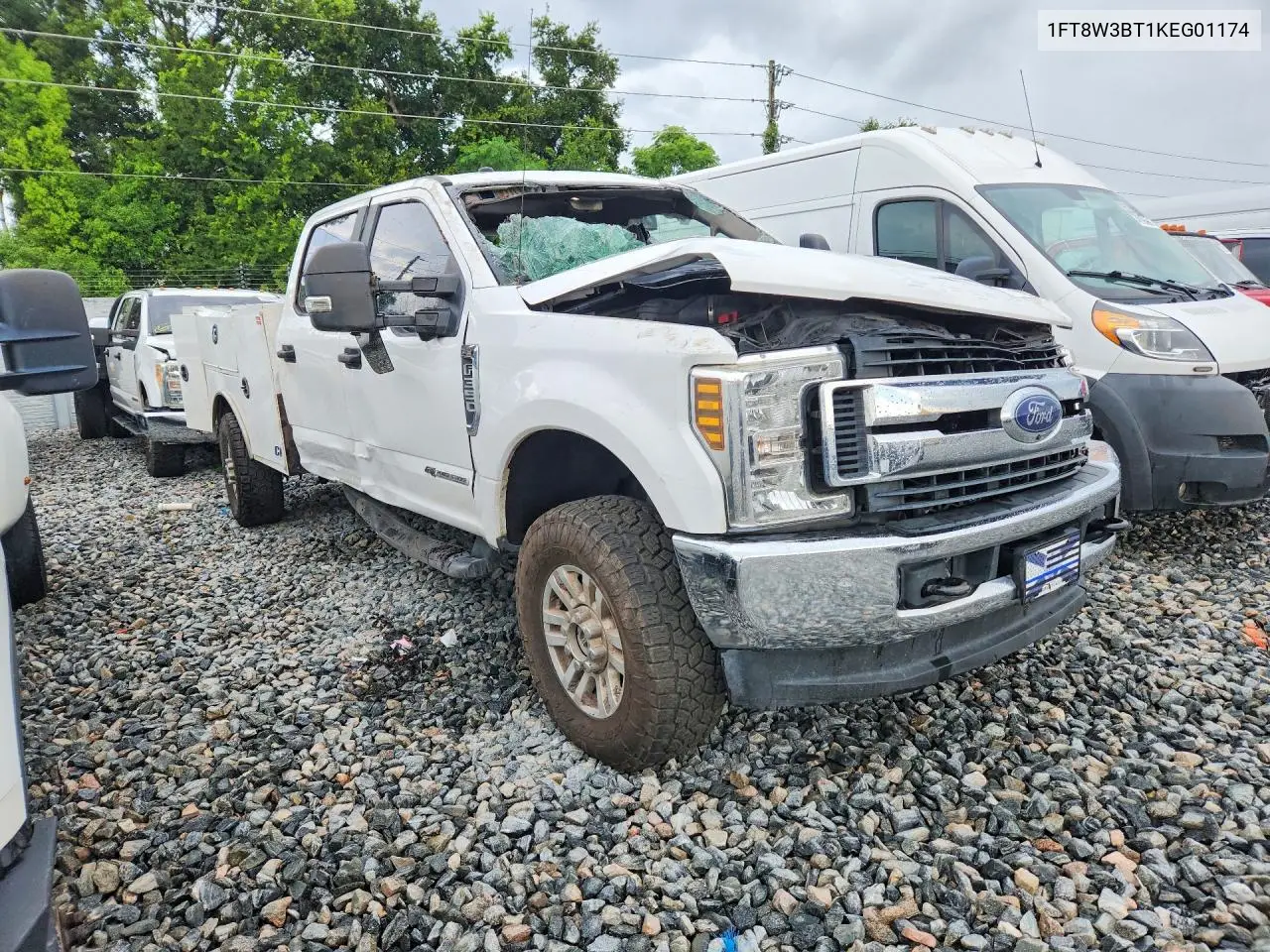 1FT8W3BT1KEG01174 2019 Ford F350 Super Duty