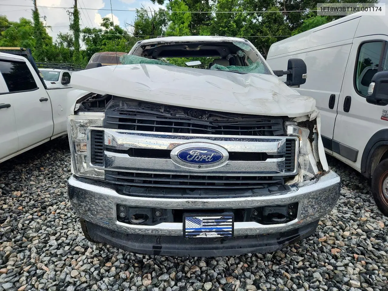 1FT8W3BT1KEG01174 2019 Ford F350 Super Duty