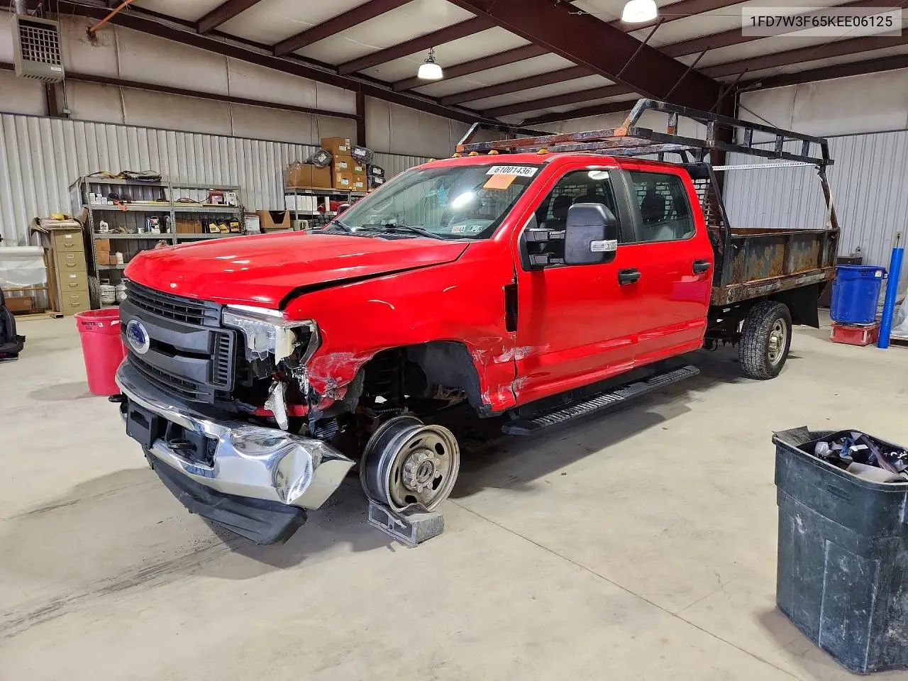 2019 Ford F350 Super Duty VIN: 1FD7W3F65KEE06125 Lot: 61001436