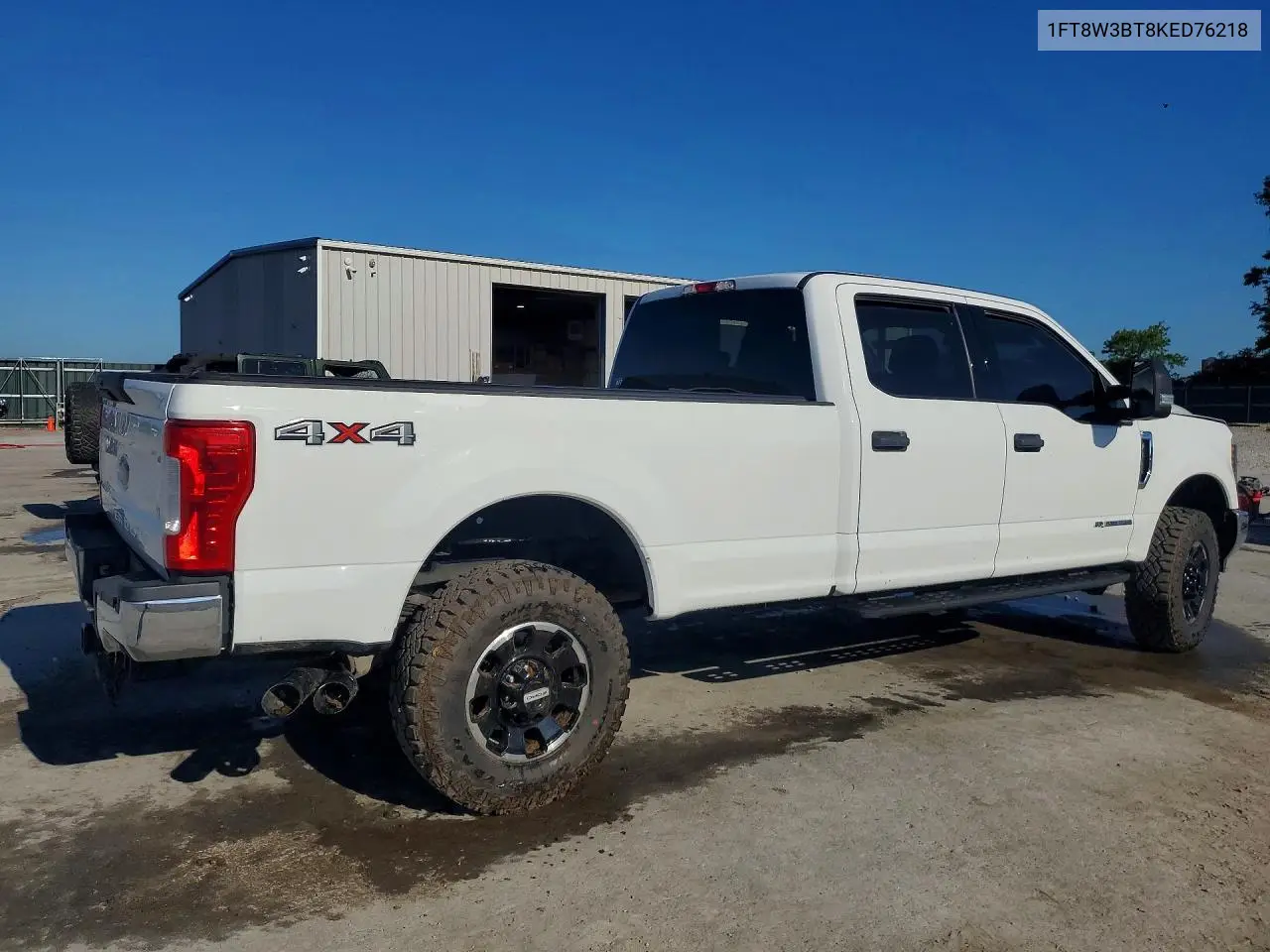 2019 Ford F350 Super Duty VIN: 1FT8W3BT8KED76218 Lot: 61019796