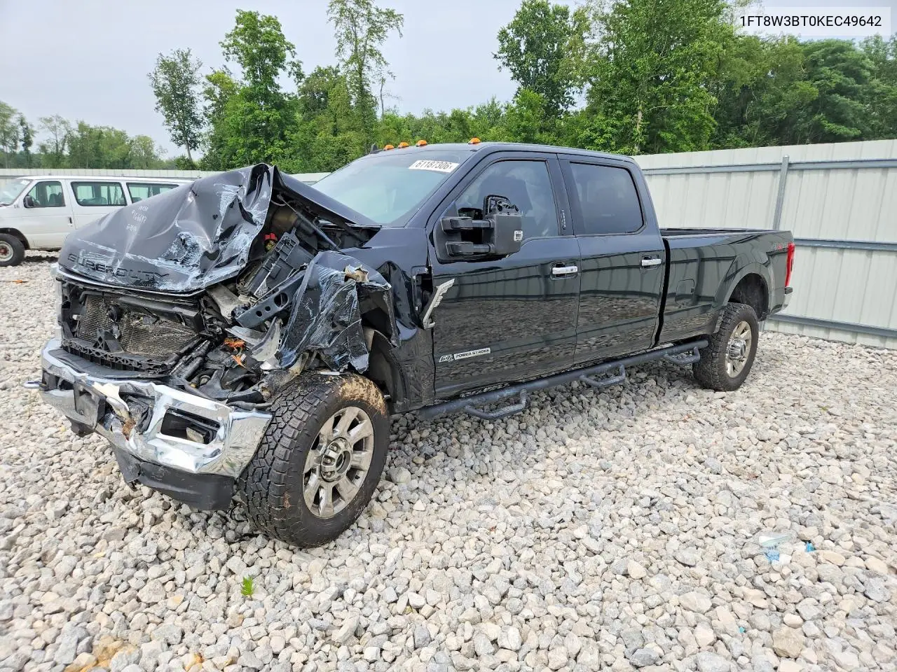 2019 Ford F350 Super Duty VIN: 1FT8W3BT0KEC49642 Lot: 61187306