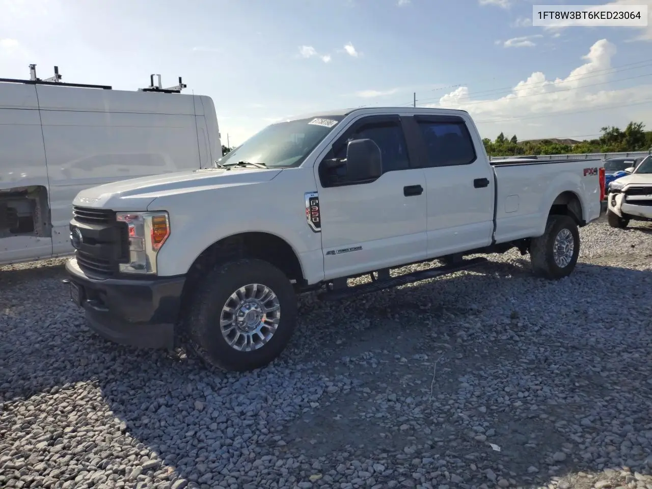 2019 Ford F350 Super Duty VIN: 1FT8W3BT6KED23064 Lot: 61758196