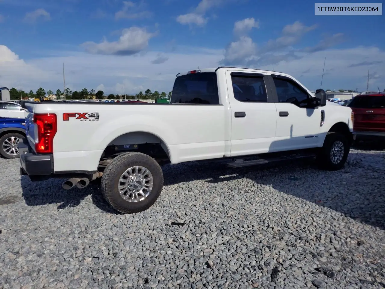 2019 Ford F350 Super Duty VIN: 1FT8W3BT6KED23064 Lot: 61758196