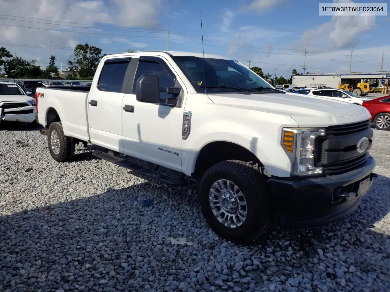 2019 Ford F350 Super Duty VIN: 1FT8W3BT6KED23064 Lot: 61758196