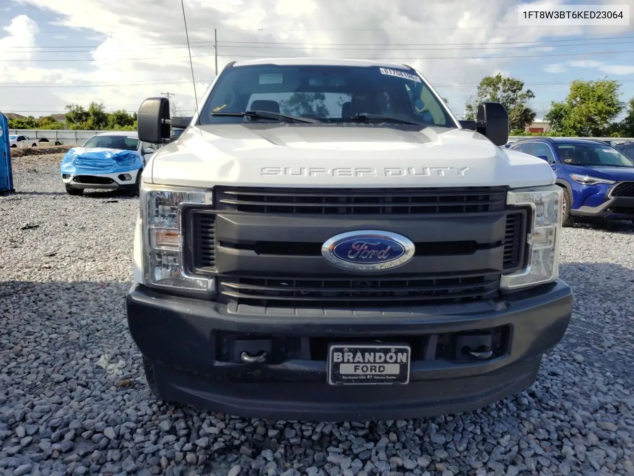 2019 Ford F350 Super Duty VIN: 1FT8W3BT6KED23064 Lot: 61758196