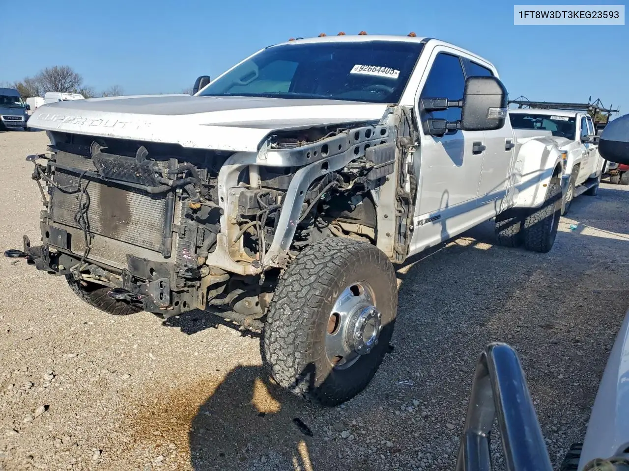 1FT8W3DT3KEG23593 2019 Ford F350 Super Duty