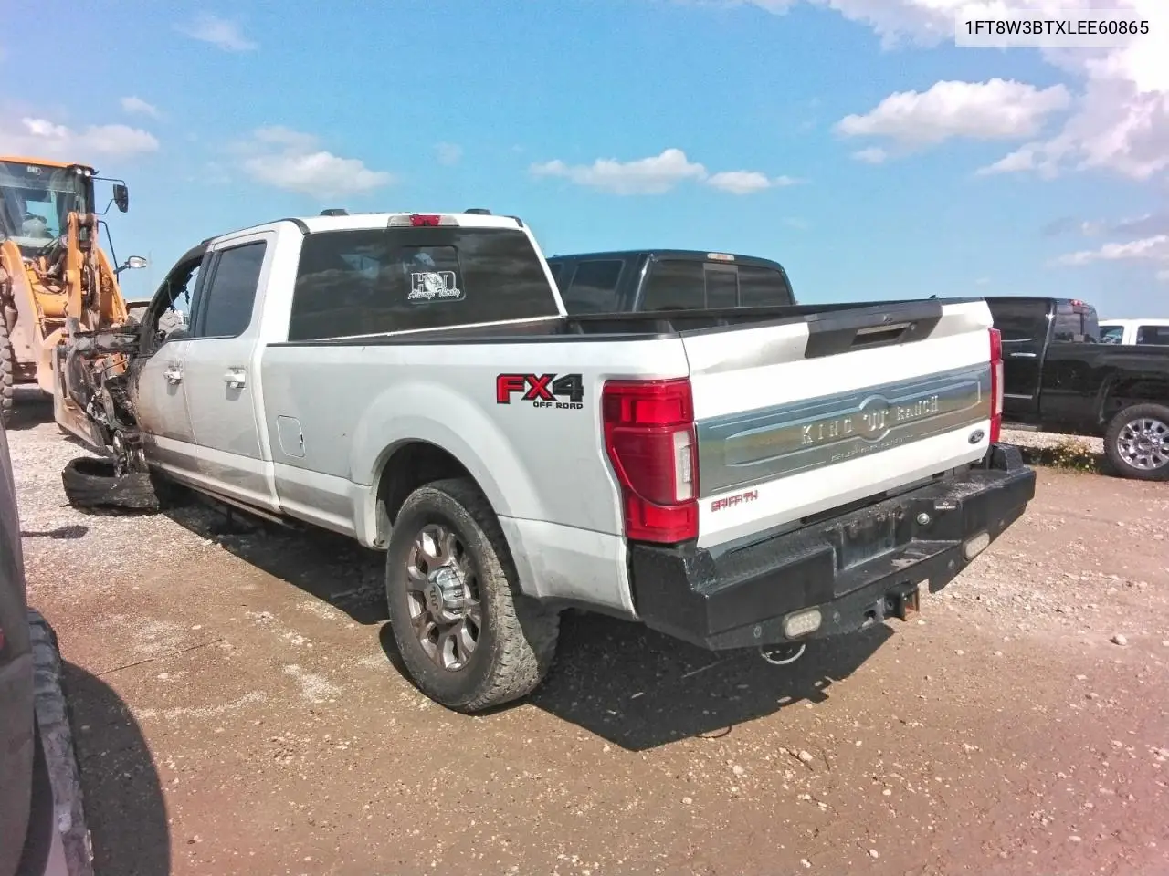 2020 Ford F350 Super Duty VIN: 1FT8W3BTXLEE60865 Lot: 53109636