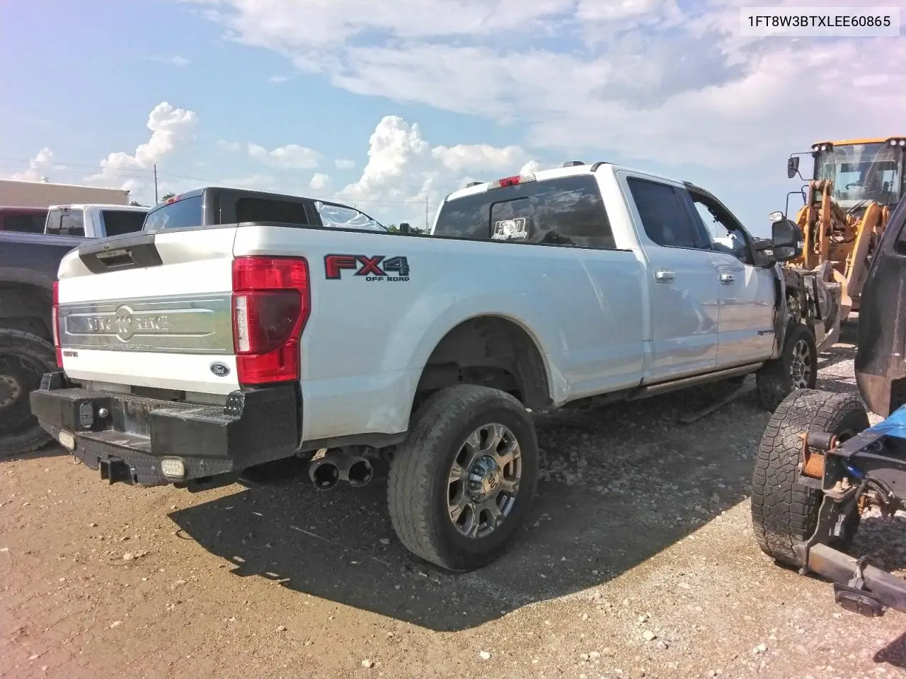 2020 Ford F350 Super Duty VIN: 1FT8W3BTXLEE60865 Lot: 53109636