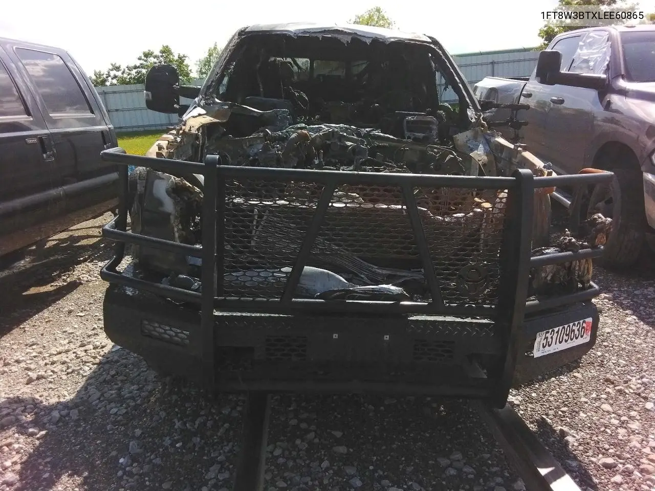 2020 Ford F350 Super Duty VIN: 1FT8W3BTXLEE60865 Lot: 53109636