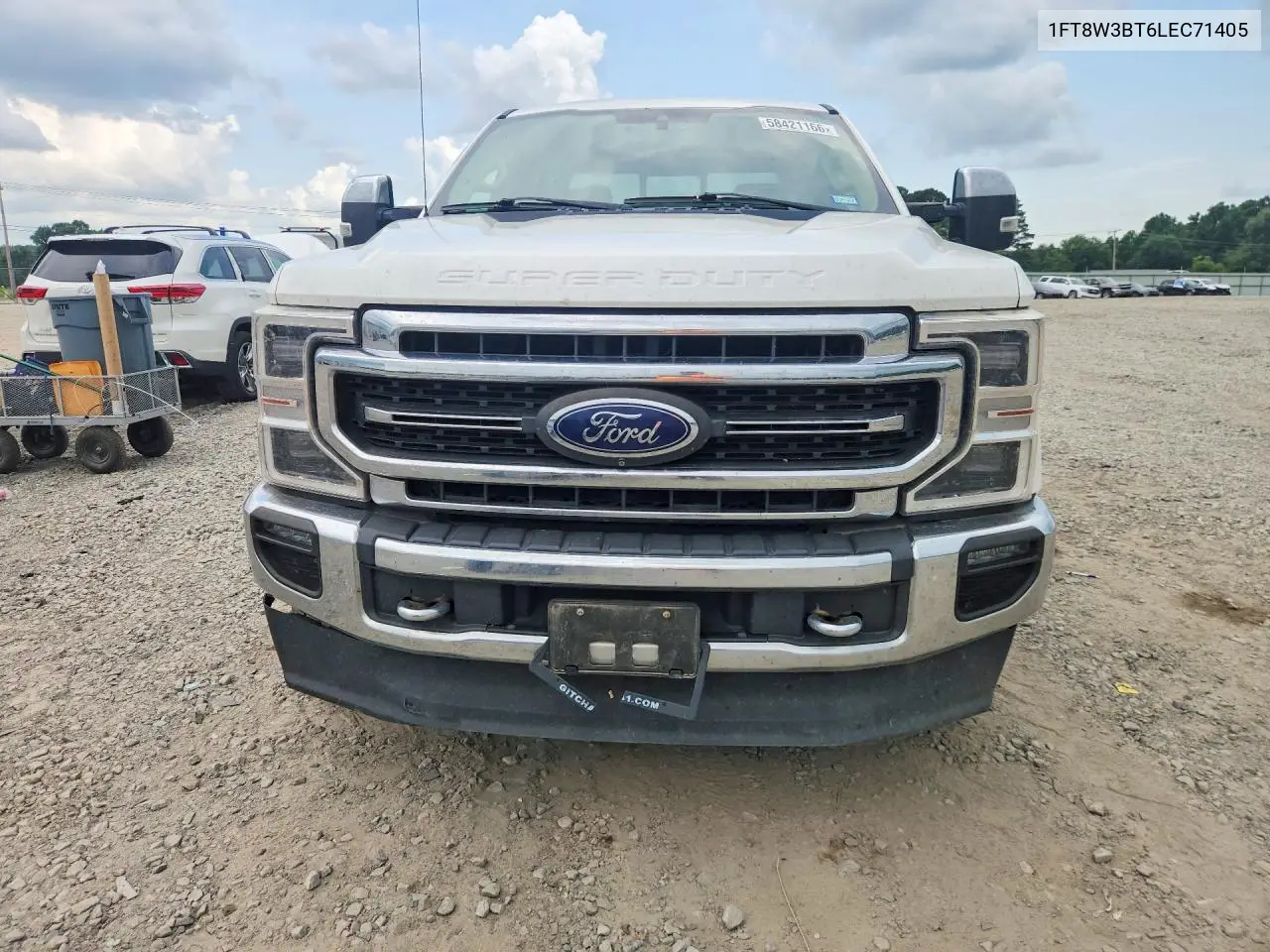 2020 Ford F350 Super Duty VIN: 1FT8W3BT6LEC71405 Lot: 58421166