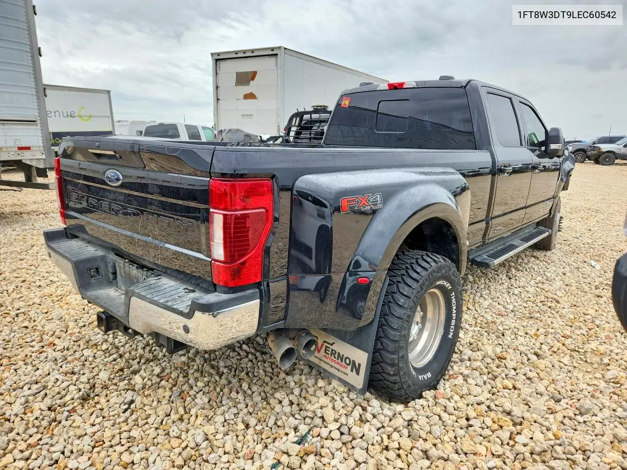 2020 Ford F350 Super Duty VIN: 1FT8W3DT9LEC60542 Lot: 59702136