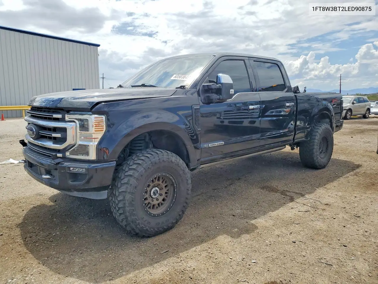 2020 Ford F350 Super Duty VIN: 1FT8W3BT2LED90875 Lot: 60583846