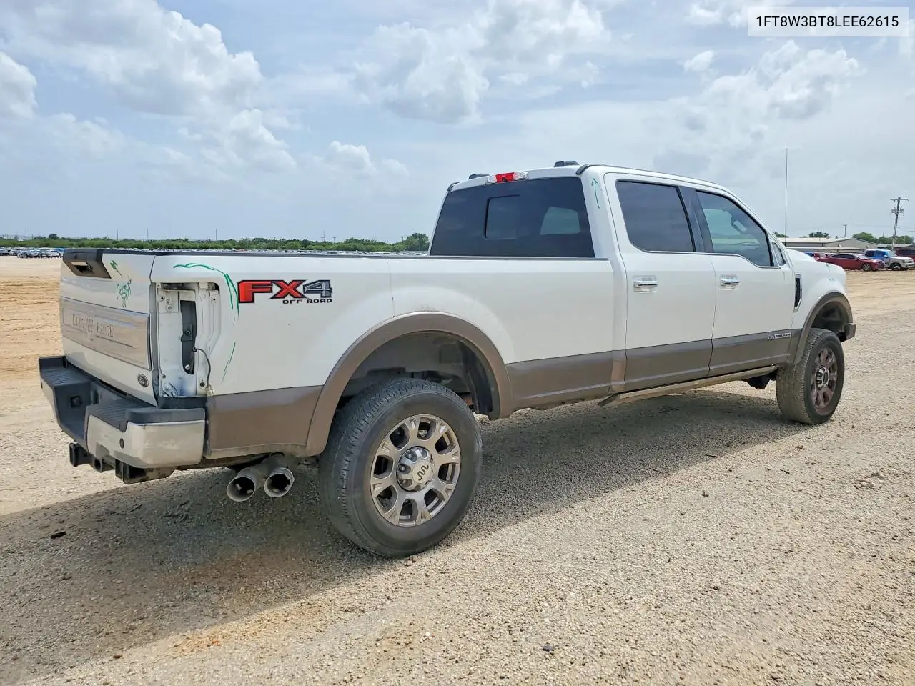 2020 Ford F350 Super Duty VIN: 1FT8W3BT8LEE62615 Lot: 61066446