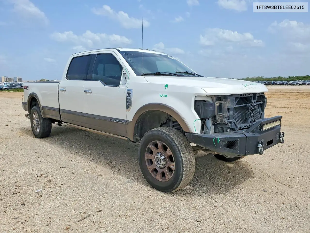 2020 Ford F350 Super Duty VIN: 1FT8W3BT8LEE62615 Lot: 61066446