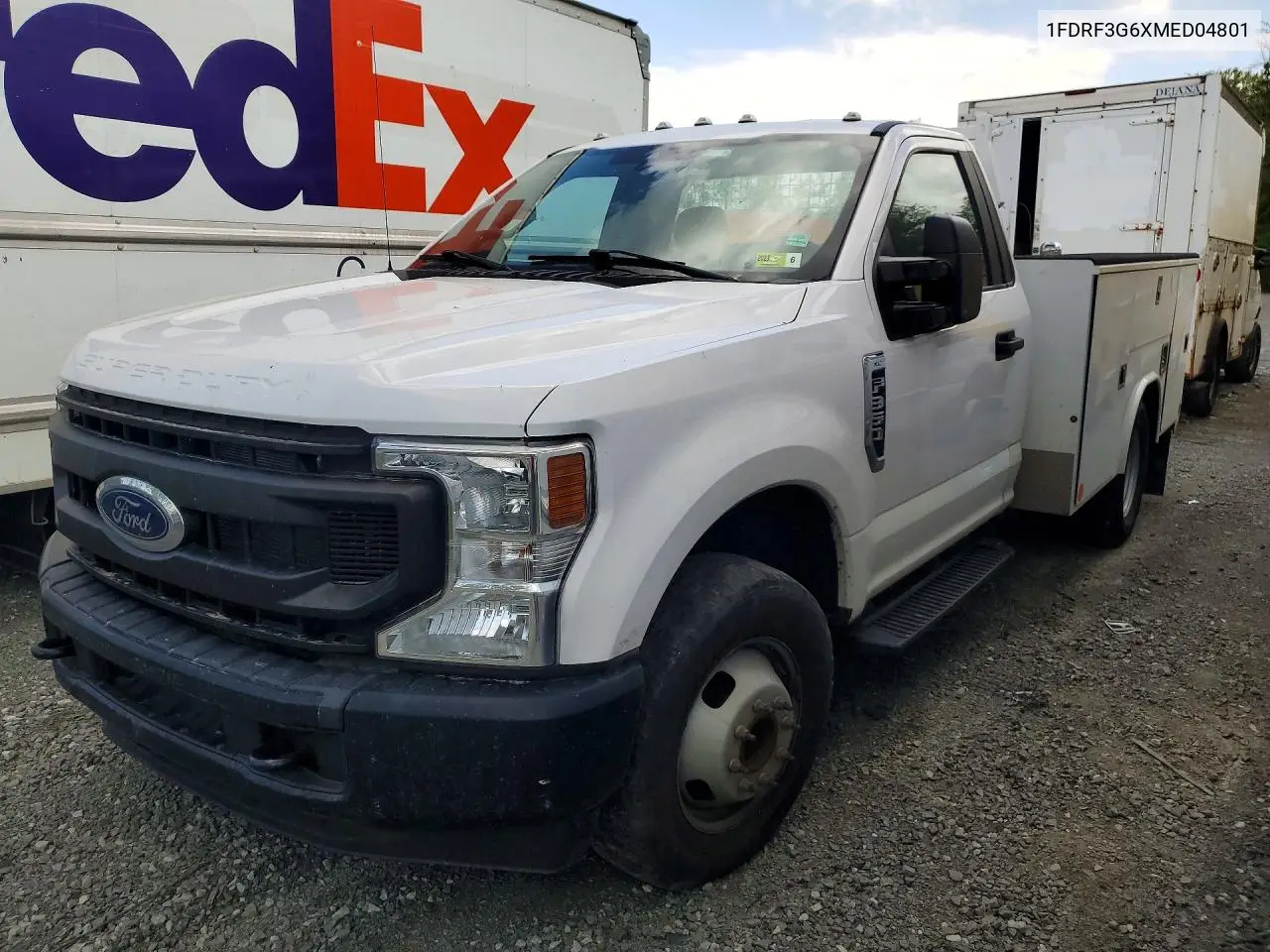 2021 Ford F350 Super Duty VIN: 1FDRF3G6XMED04801 Lot: 48940036