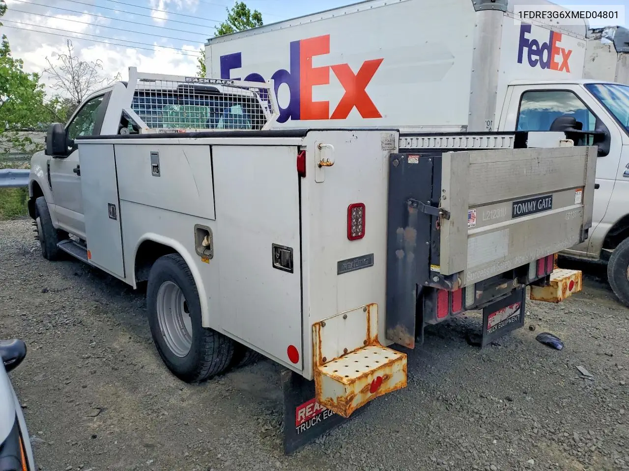 2021 Ford F350 Super Duty VIN: 1FDRF3G6XMED04801 Lot: 48940036