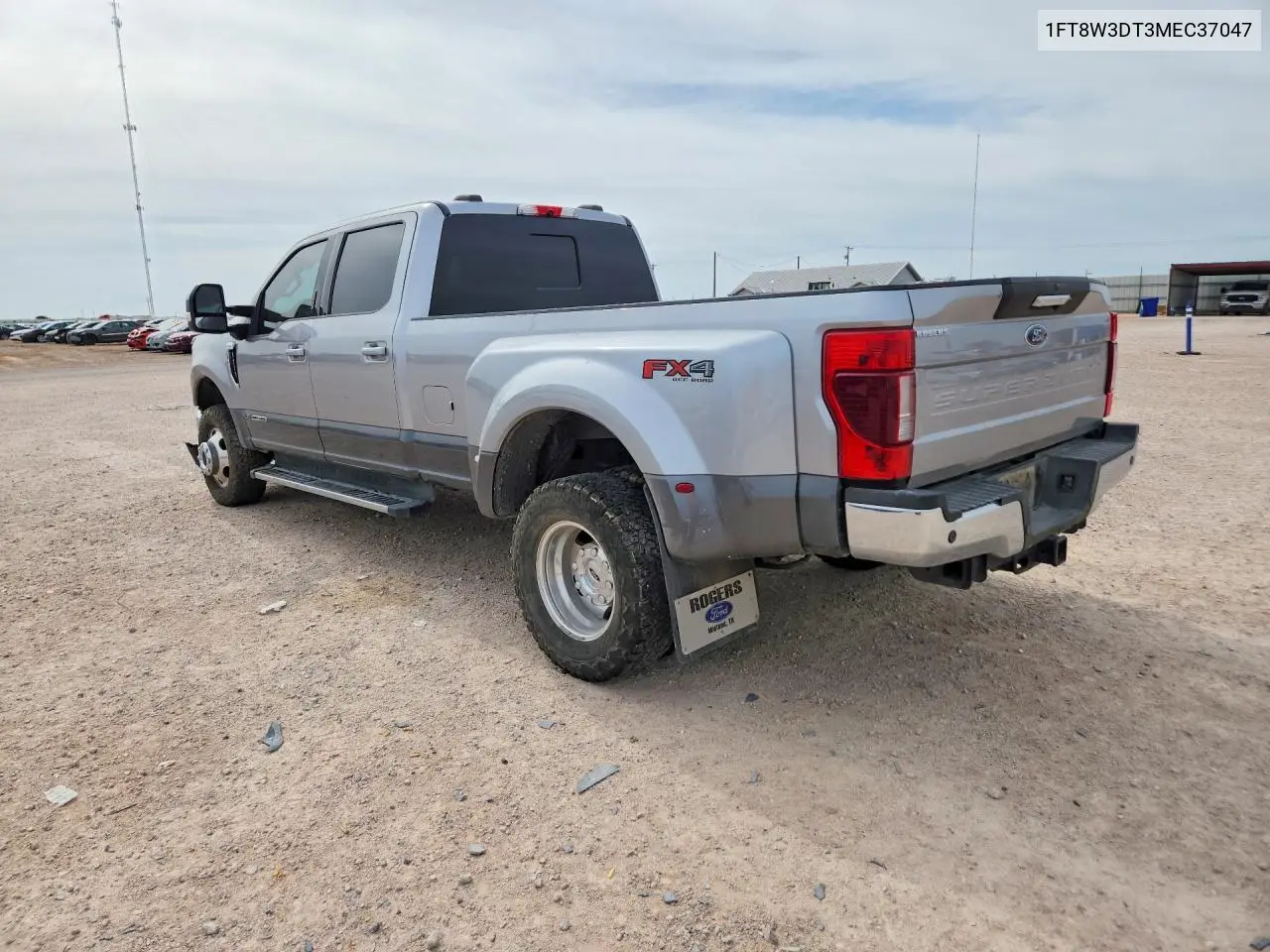 2021 Ford F350 Super Duty VIN: 1FT8W3DT3MEC37047 Lot: 56598306