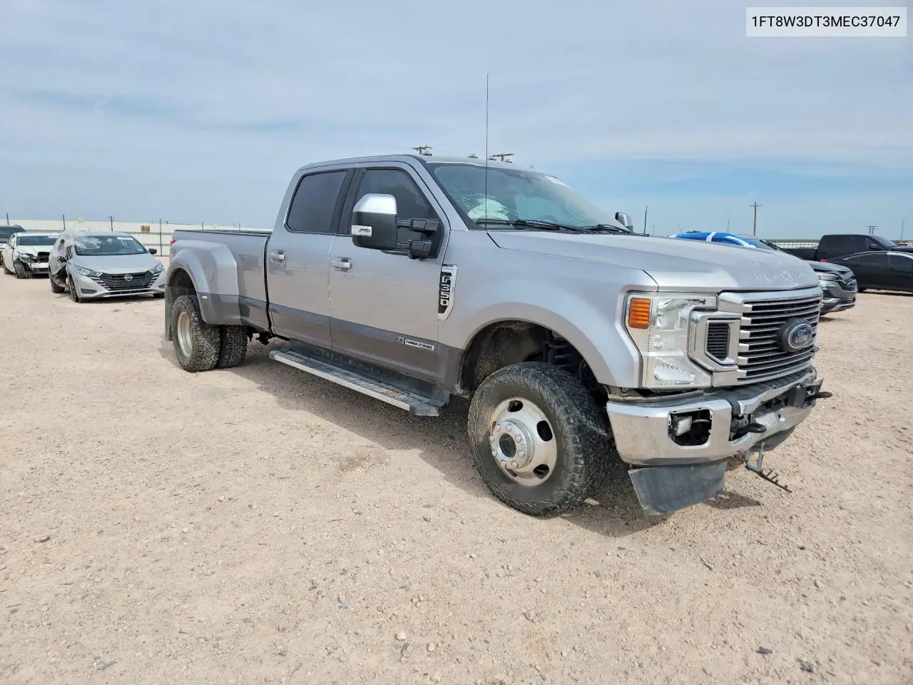 2021 Ford F350 Super Duty VIN: 1FT8W3DT3MEC37047 Lot: 56598306