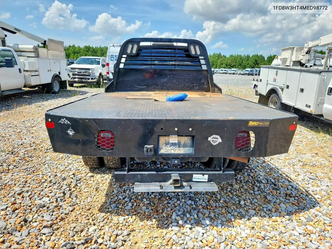 2021 Ford F350 Super Duty VIN: 1FD8W3HT4MED98772 Lot: 58971506