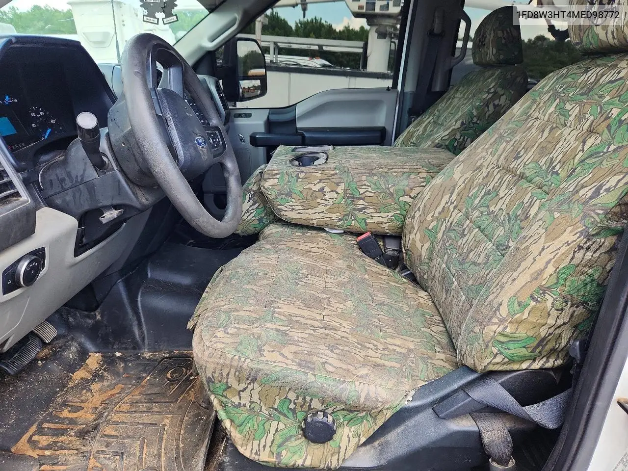 2021 Ford F350 Super Duty VIN: 1FD8W3HT4MED98772 Lot: 58971506