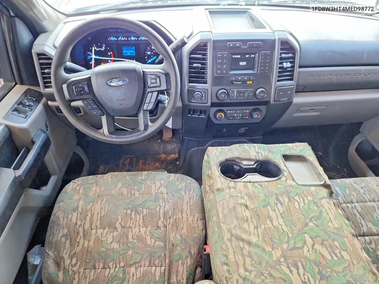 2021 Ford F350 Super Duty VIN: 1FD8W3HT4MED98772 Lot: 58971506
