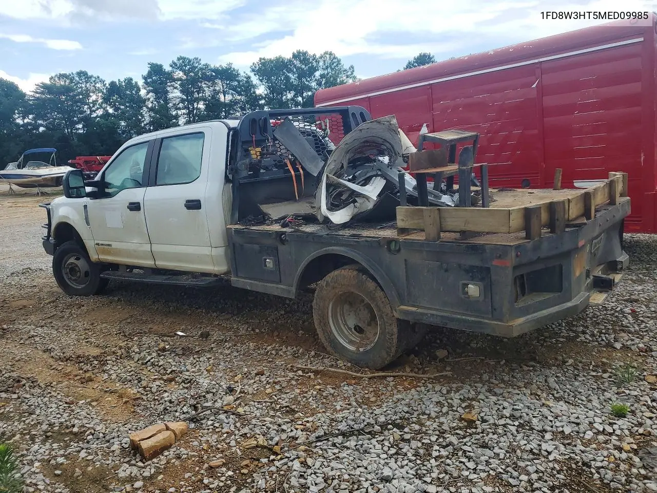 2021 Ford F350 Super Duty VIN: 1FD8W3HT5MED09985 Lot: 59816316