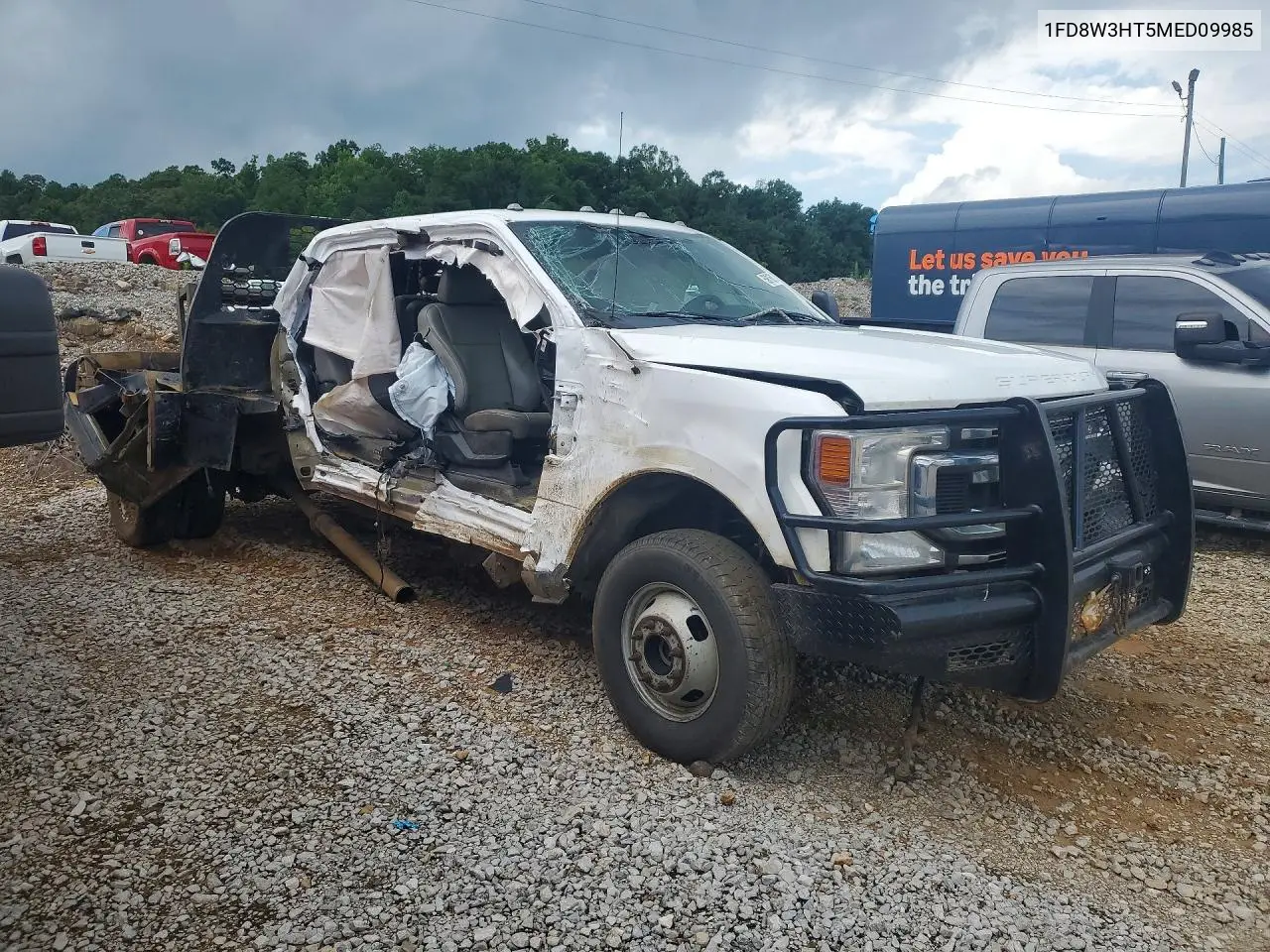 2021 Ford F350 Super Duty VIN: 1FD8W3HT5MED09985 Lot: 59816316
