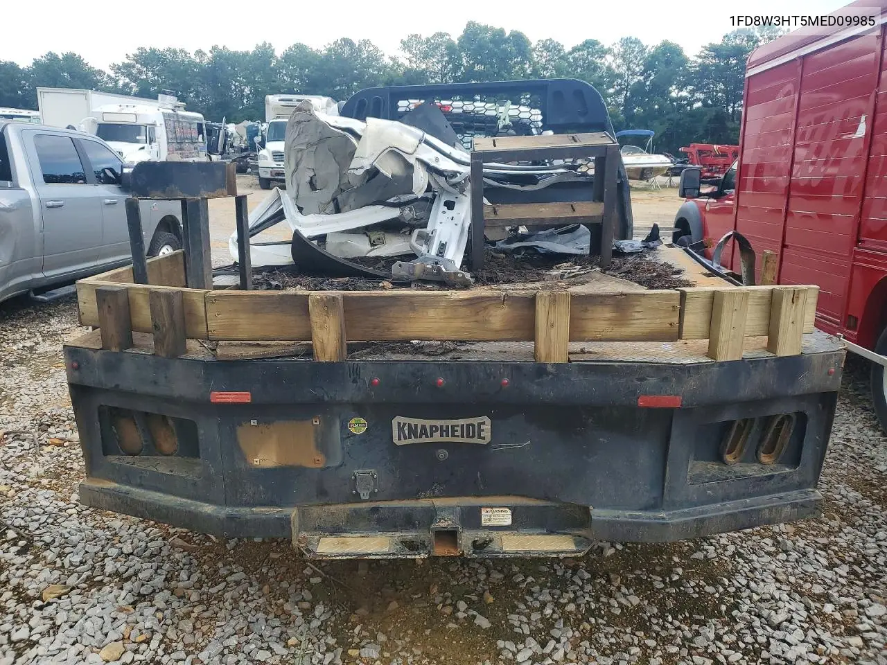 2021 Ford F350 Super Duty VIN: 1FD8W3HT5MED09985 Lot: 59816316