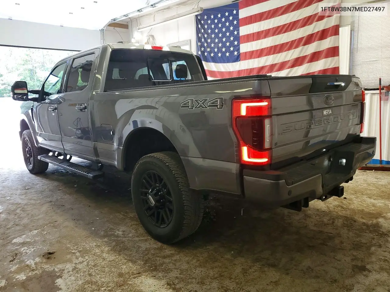 2021 Ford F350 Super Duty VIN: 1FT8W3BN7MED27497 Lot: 60923076