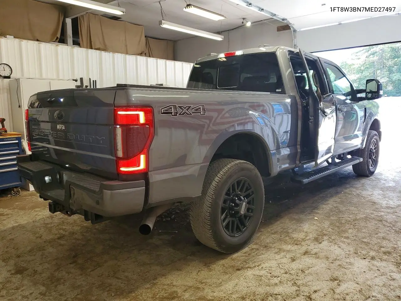 2021 Ford F350 Super Duty VIN: 1FT8W3BN7MED27497 Lot: 60923076