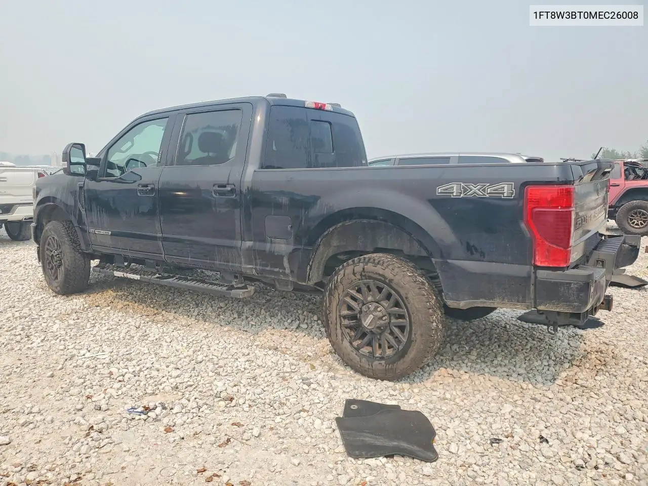 2021 Ford F350 Super Duty VIN: 1FT8W3BT0MEC26008 Lot: 61157416