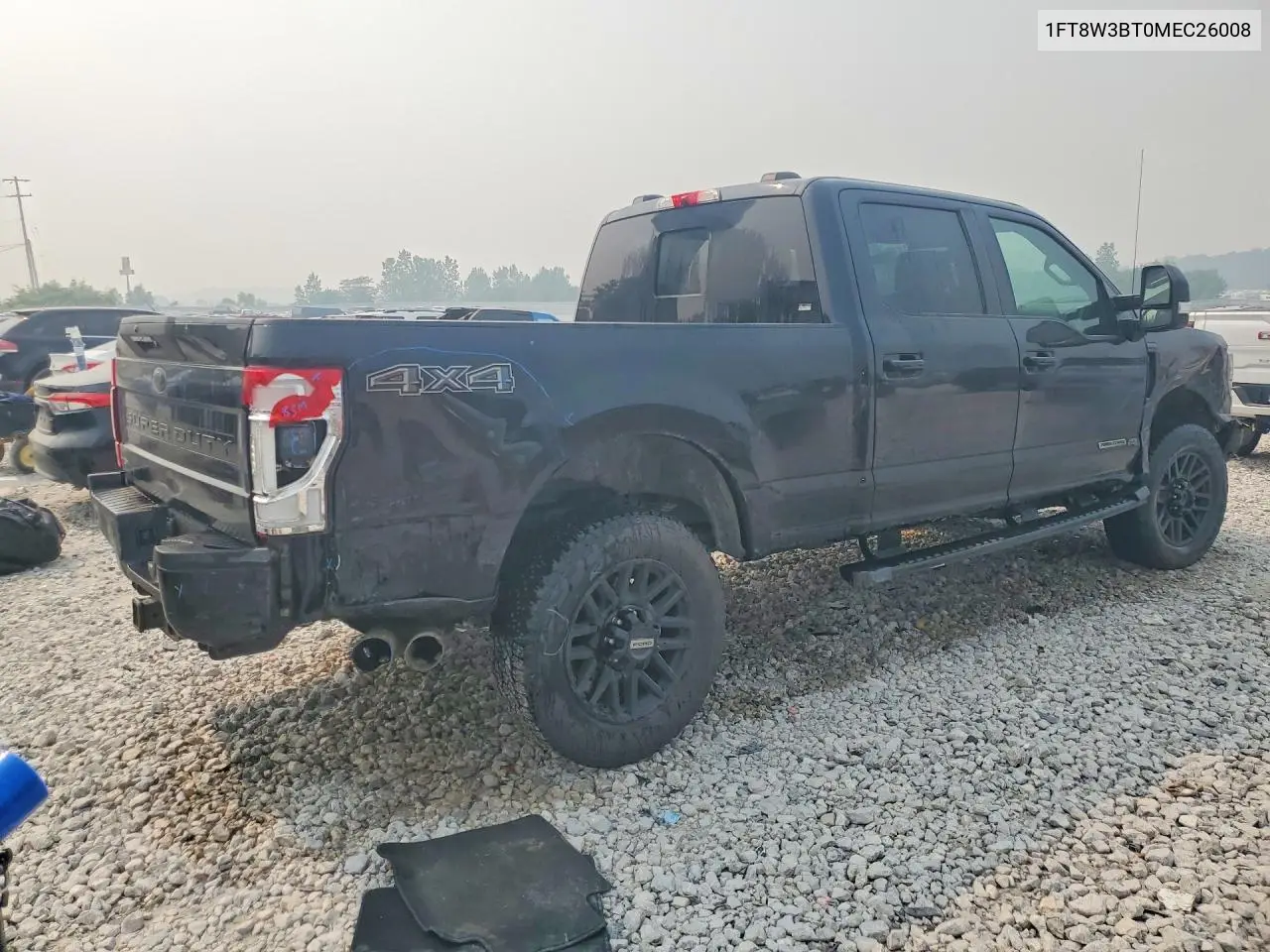 2021 Ford F350 Super Duty VIN: 1FT8W3BT0MEC26008 Lot: 61157416