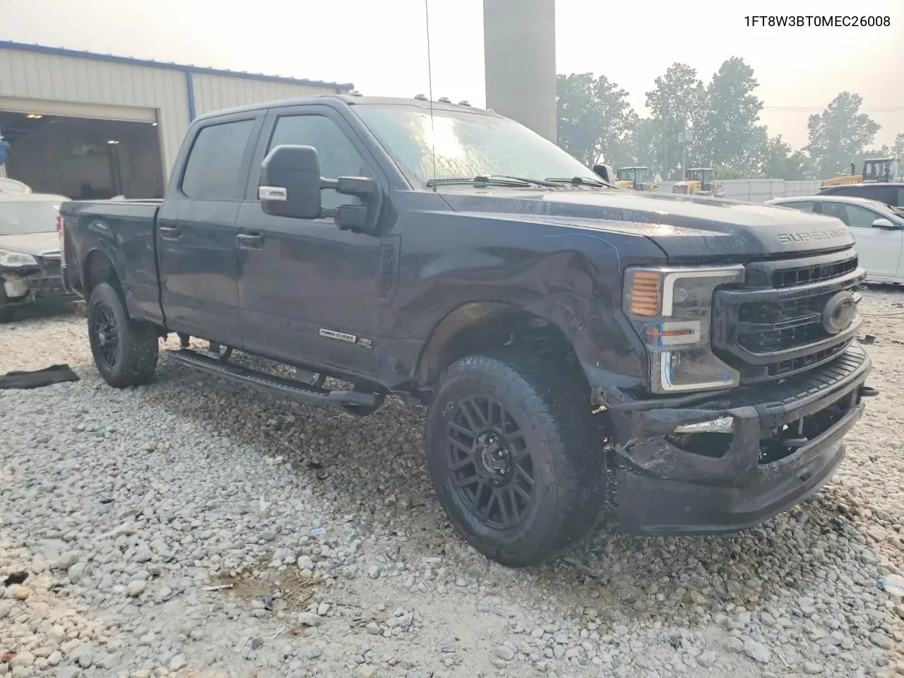 2021 Ford F350 Super Duty VIN: 1FT8W3BT0MEC26008 Lot: 61157416